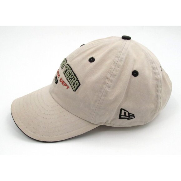 Detroit Tigers MLB Hat by New Era – Vintage Khaki Cap Adjustable - Picture 2 of 15